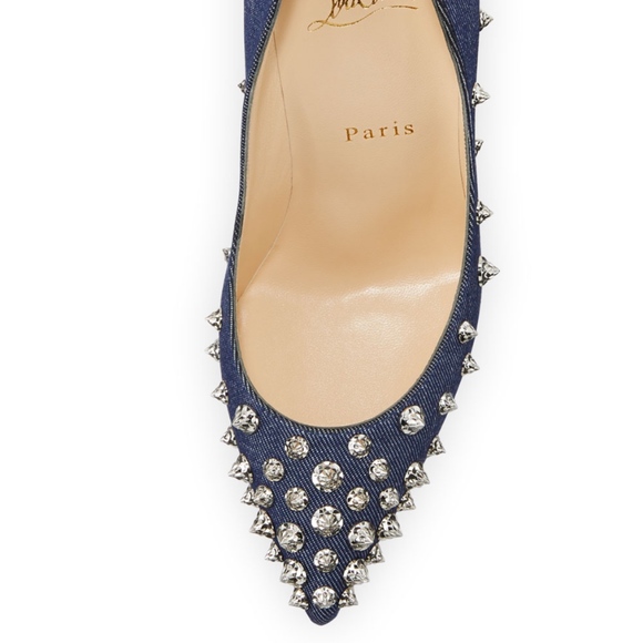 New Authentic CHRISTIAN LOUBOUTIN Aimantaclou Spike Pump - Picture 4 of 8